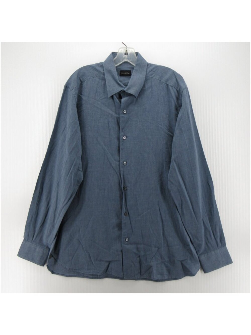 Ermenegildo Zegna Shirt Large Button Up Minimalist Quiet Luxury Woven